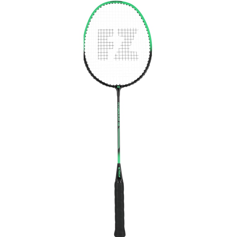 Forza Badminton Racket Play 100 (Beginner/Recreational Racket) black/green - strung -